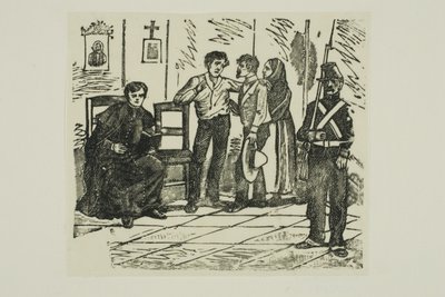 Corrido: La sala de la muerte de un condenado de José Guadalupe Posada