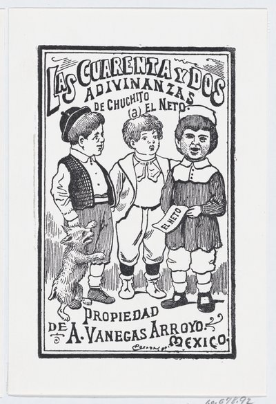 Cuarenta y dos adivinanzas, ca. 1900-1910 de José Guadalupe Posada