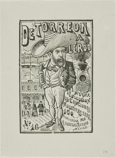 De Torreón a Lerdo de José Guadalupe Posada