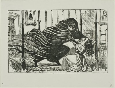 Ilustración para una historia de José Guadalupe Posada