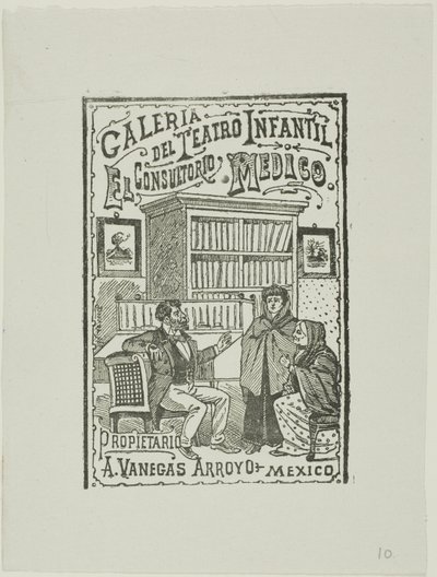 La consulta del médico de José Guadalupe Posada