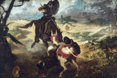 Escena extraída de Don Quijote de la Mancha de José Jiménez Aranda