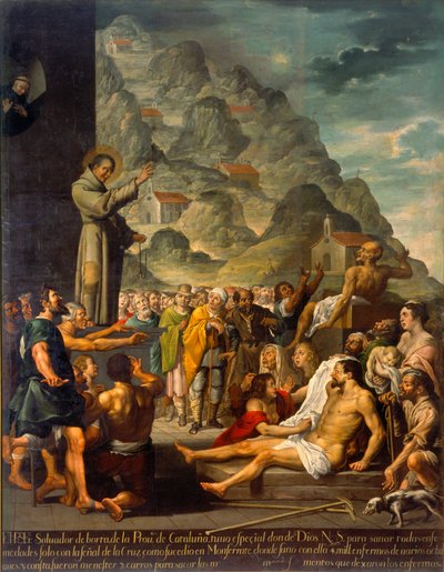 Milagros del Beato Salvador de Horta de José Juárez