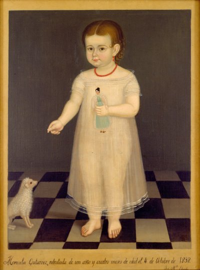Retrato de Manuela Gutiérrez de José María Estrada