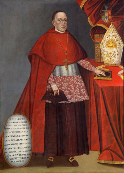 Bartolomé Fabro y Palacios, Obispo de Huamanga de José Núñez de Sotomayor