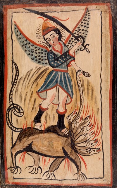 Arcángel San Miguel (San Miguel) de José Raphael Aragon