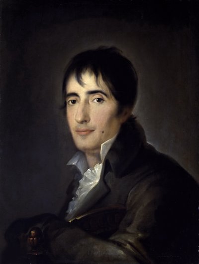 Retrato del poeta Manuel José Quintana 1772-1857, 1806 de José Ribelles y Helip