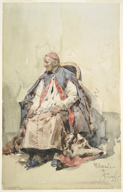 Retrato de una cardenal de José Villegas Cordero