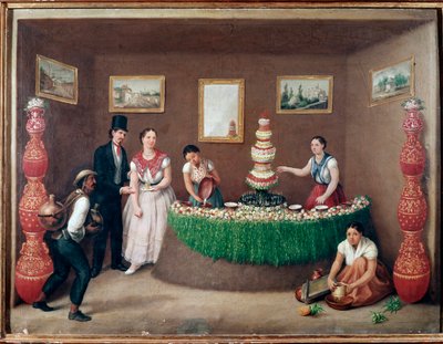 Vendedores de horchata de chufa, bebida tradicional de Valencia, España de Jose Agustin Arrieta