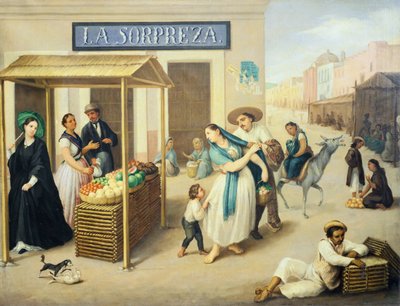 México, Un mercado en la Ciudad de México por Jose A Arrieta de Jose Agustin Arrieta
