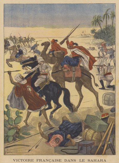 Una victoria francesa en el Sahara de Jose Belon