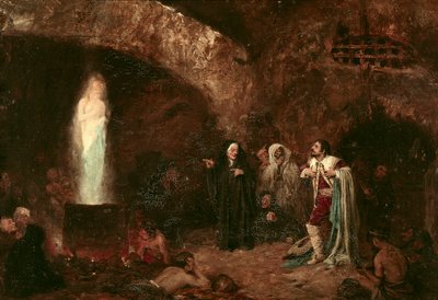 "Las brujas o Fausto" Ilustración para la obra de Johann Wolfgang von Goethe (1749-1832) de Jose Benlliure y Gil