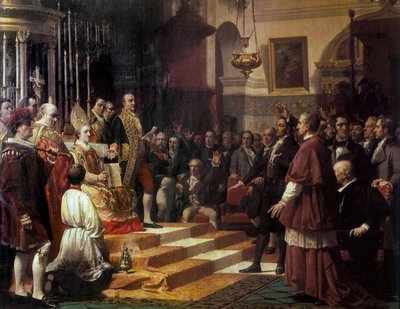 El juramento de las Cortes de Cádiz en 1810 de Jose Casado del Alisal