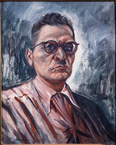Autorretrato (óleo sobre lienzo) de José Clemente Orozco