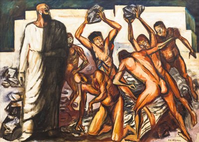 Martirio de San Esteban de José Clemente Orozco