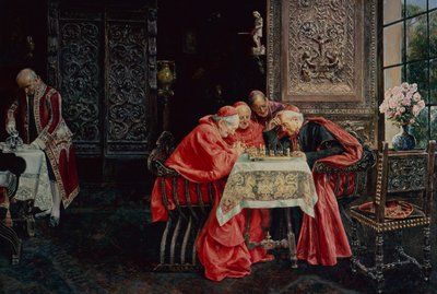 Una partida de ajedrez de Jose Gallegos Arnosa