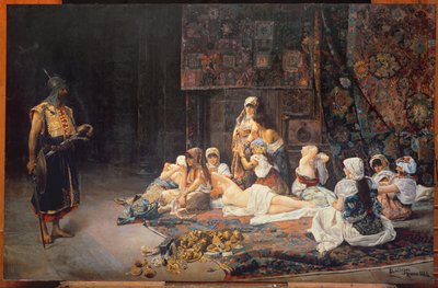 En el harén, 1884 de Jose Gallegos Arnosa