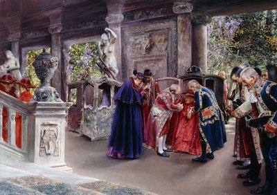 La Visita del Cardenal de Jose Gallegos Arnosa