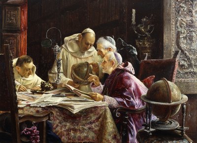 Los Geógrafos, 1902 de Jose Gallegos Arnosa