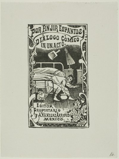 Fingiendo ser fantasmas de José Guadalupe Posada