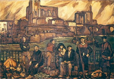 Vascos pescadores de Jose Gutierrez Solana