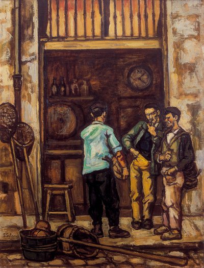 La taberna de Santander (España) 1944-1945 de Jose Gutierrez Solana
