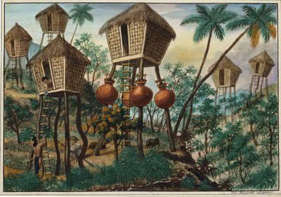 Manila y sus alrededores: Cabañas de los indios de la montaña de Jose Honorato Lozano