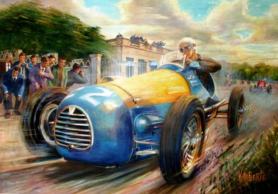 Juan Manuel Fangio Campeonato del Mundo de Fórmula 1 de Jose Maria Villafuerte