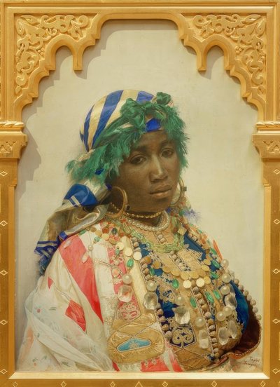 J.Tapiró y Baro, Mujer de Tánger de Jose Tapiro y Baro