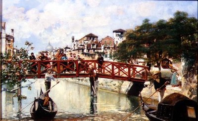 Venecia (óleo sobre tabla) de Jose Villegas Cordero