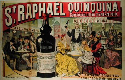 Póster publicitario del aperitivo francés 