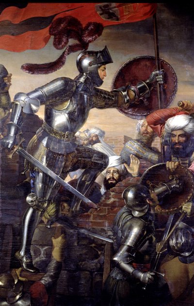 La toma de la fortaleza de Montefrío por Gonzalo Fernández de Córdoba de José de Madrazo