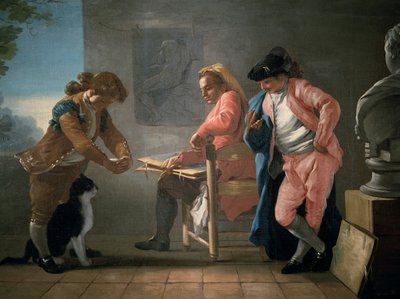 El estudio del pintor de Jose del Castillo