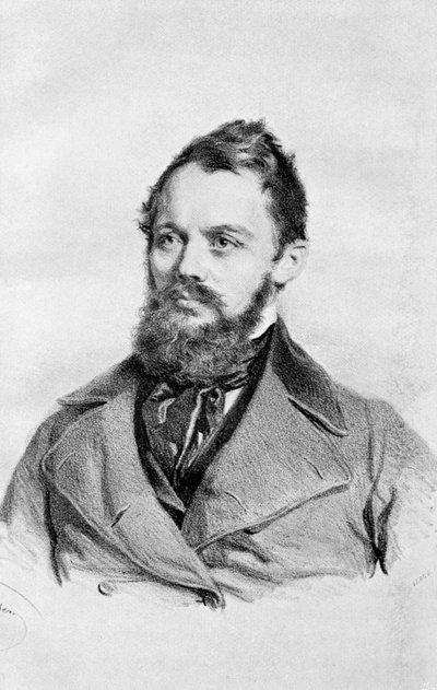 Heinrich Laube de Josef (after) Kriehuber