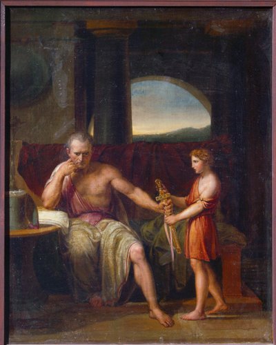 Marcus Porcius Cato de Utica, 95-46 antes de JC) de Josef Abel