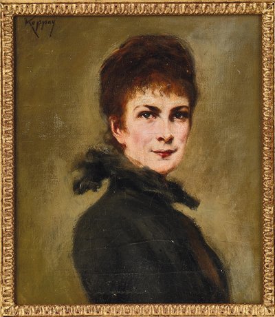Retrato de Isabel de Baviera de Josef Arpád von Koppay