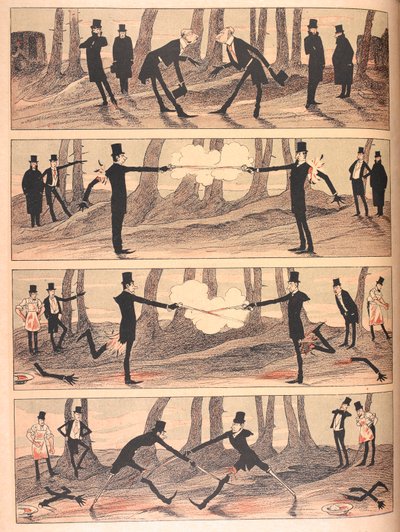 Un duelo con condiciones severas. (véase también el expediente F60136-61 para la historia completa). de Josef Benedikt engl
