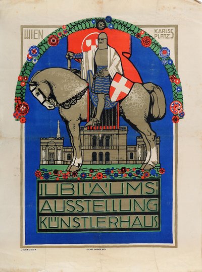 Exposición Aniversario Viena Künstlerhaus de Josef Breitner