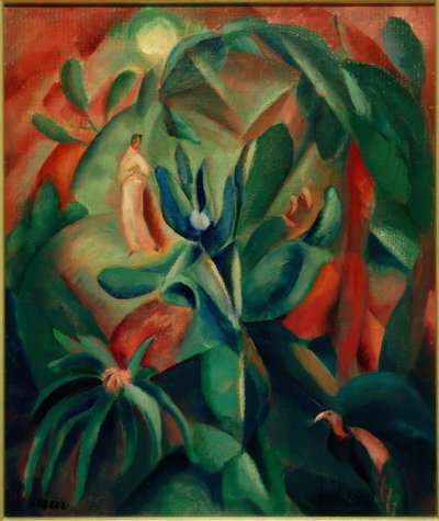 Jardín tropical de Josef Eberz