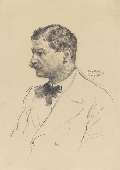 Autorretrato, 1916 de Josef Engelhart