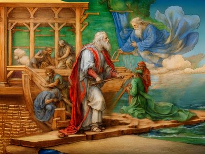 A1_Genesis_16-El Arca de Noé de Josef Johann Michel