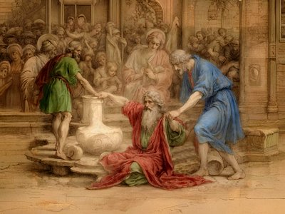 A1_Genesis_20-Noé maldice a Jamón de Josef Johann Michel