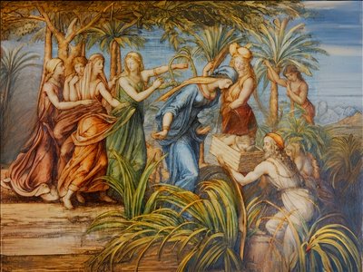 A2_Exodus_02_Moisés es encontrado de Josef Johann Michel
