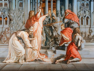 A2_Exodus_05_Bastones a serpientes de Josef Johann Michel