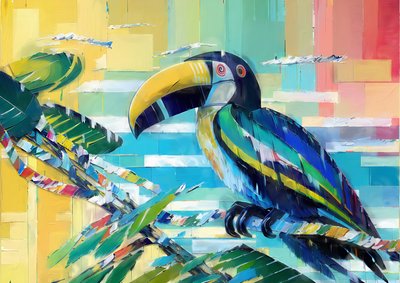 Animales: Tukan 1 de Josef Johann Michel