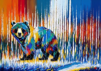 Animales oso_1 de Josef Johann Michel