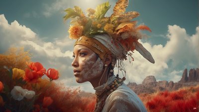 Dreamcore_escena_de_sueño_Aborigines_01 de Josef Johann Michel