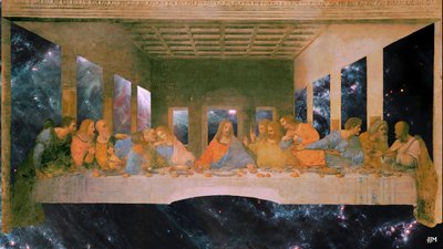 JJM-recrea: Leonardo da Vinci_La Última Cena+JWST de Josef Johann Michel