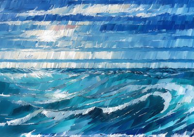 lluvia oceánica_01 de Josef Johann Michel