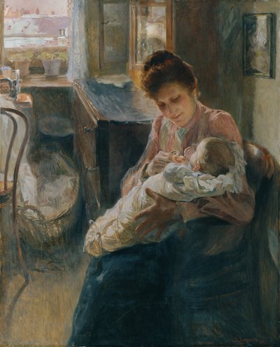 Madre joven de Josef Jungwirth
